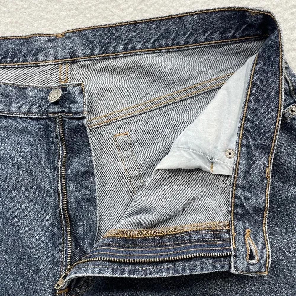 VTG Brooks Brothers Sport Jeans Mens 36x32 Relaxed Straight Leg Dark Wash Cotton